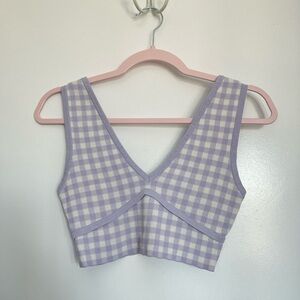 Adorable Gingham Crop Top